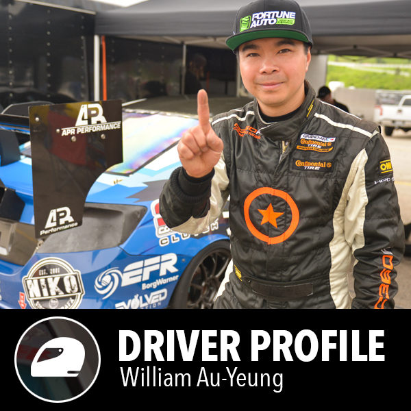 Fortune Auto Coilovers sponsored driver - William Au-Yeung